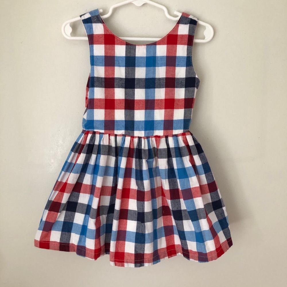 Cat & Jack 2T summer dress. Red White Blue. 4th of July.